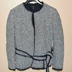 NWOT Ann Taylor Belted Suit Blazer Jacket Petite